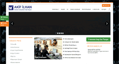 Desktop Screenshot of akifilhan.com